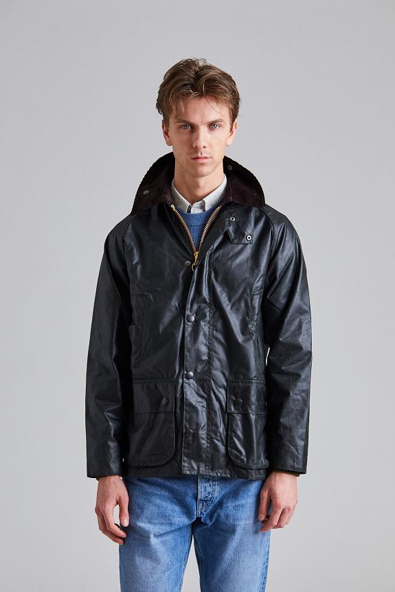 Barbour Bedale Wax Jacket Sage-2