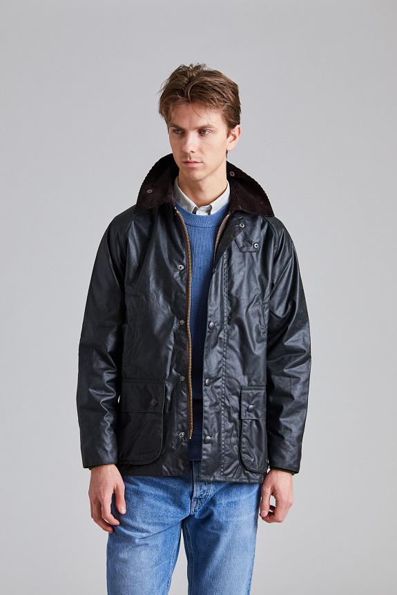 Barbour Bedale Wax Jacket Sage-5