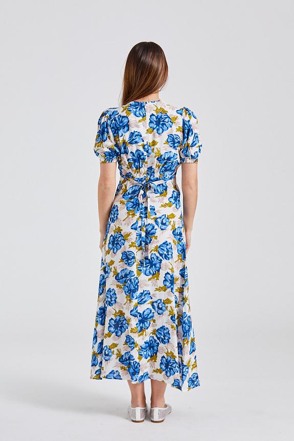 Faithfull The Brand Bellavista Midi Dress Isadora Floral Navy-2