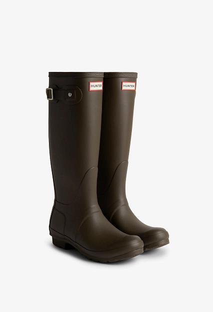 Hunter Womens Original Tall Boot Chocolate Brown