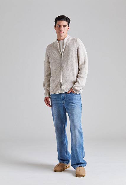 Holzweiler Atlantic Zip Cardigan Blue Mix