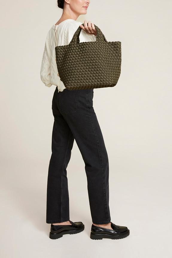 Naghedi St Barths Medium Tote Olive