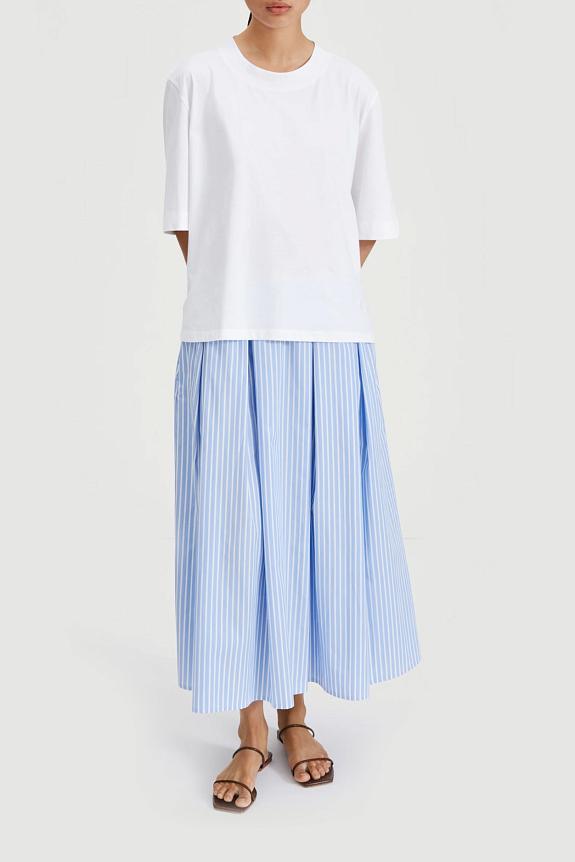 Stylein Jorina Skirt Blue/White Stripe-1